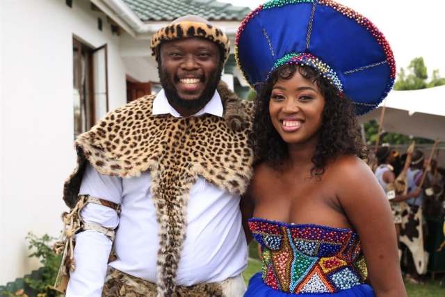 Inside Durban Gen actors Nelisiwe Sibiya (Mbali) & Ntando Mncube (Sbusiso’s) beautiful traditional wedding – Photos