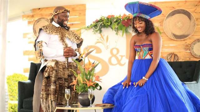 Inside Durban Gen actors Nelisiwe Sibiya (Mbali) & Ntando Mncube (Sbusiso’s) beautiful traditional wedding – Photos