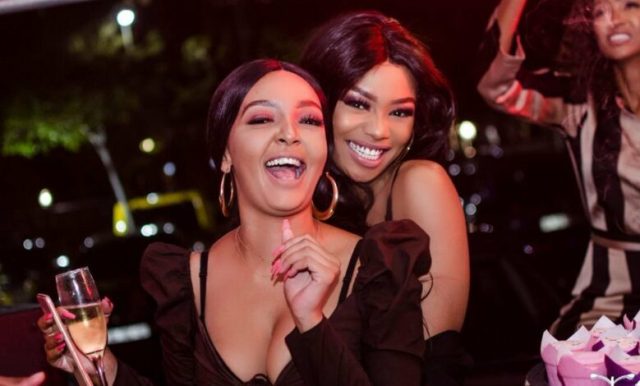 Mzansi reacts as Bonang Matheba and Pinkygirl unfollow each other on Instagram