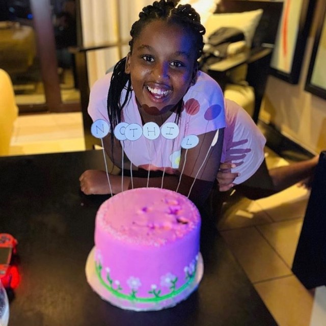 Sfiso Ncwane’s baby mama Nonku, pens sweet message for their daughter turns 14