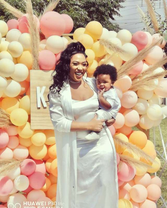 Actress Simphiwe Ngema celebrates 10 months of her Son with a cute video revealing best moments – Watch