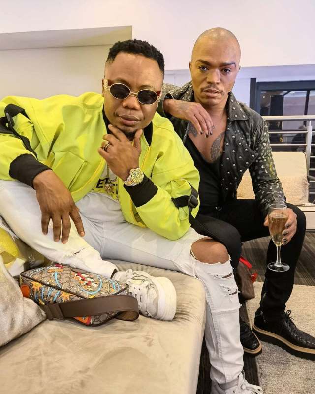 Somizi and DJ Tira having a good time at the club – Pictures