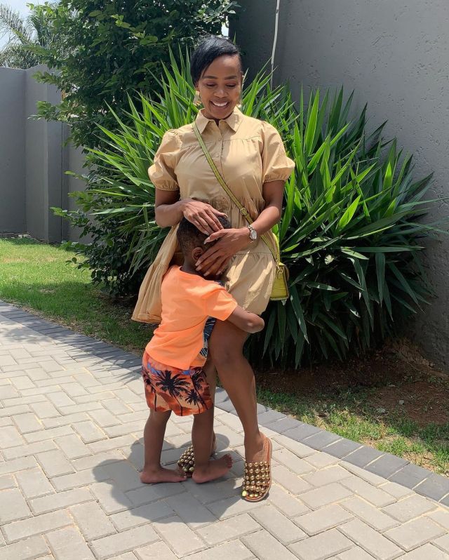 Thembi Seete pens sweet message as son Dakalo turns 3