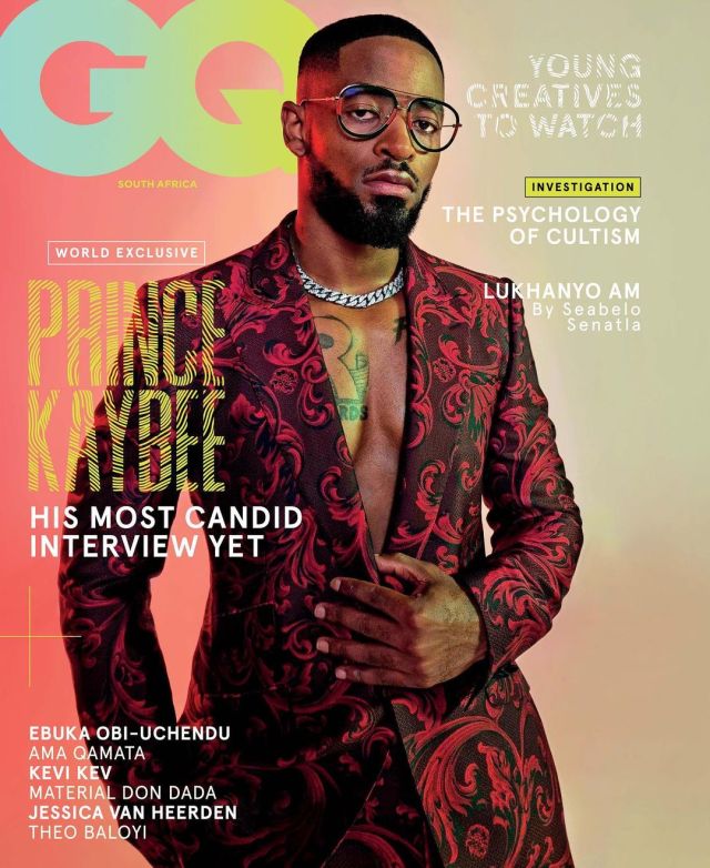 Prince Kaybee shines on the cover of GQ magazine