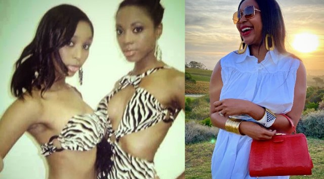 Throwback photo of Minnie Dlamini leaves Mzansi in stiches