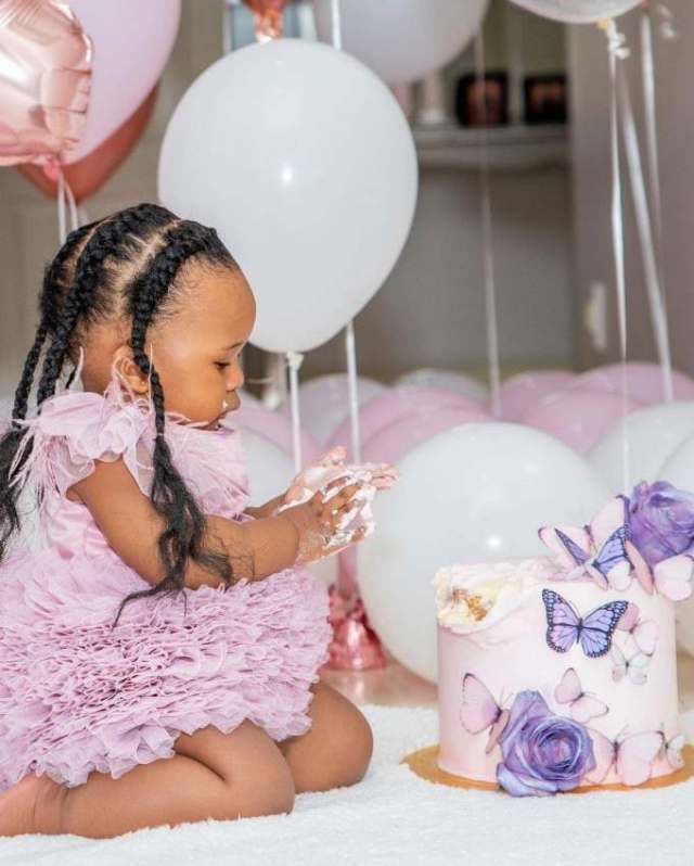 Luxurious Birthday party for Shauwn Mkhize (MaMkhize’s) granddaughter as she turns 1 – Photos
