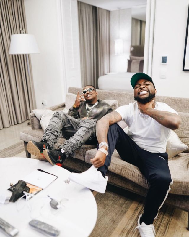 PHOTOS: Nigerian superstar Davido jets in for Focalistic’s 25th birthday