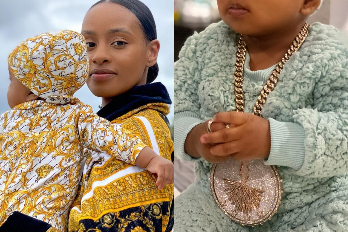 Cassper’s Son Baby Kotso Is Already A Baller (Photo)