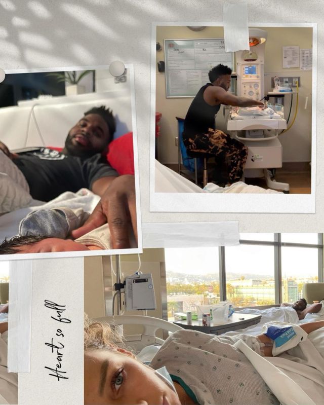 Singer Jason Derulo and model Jena Frumes welcome their baby boy – PICs