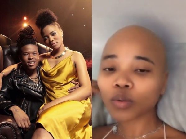 Watch: Nasty C’s girlfriend goes bald