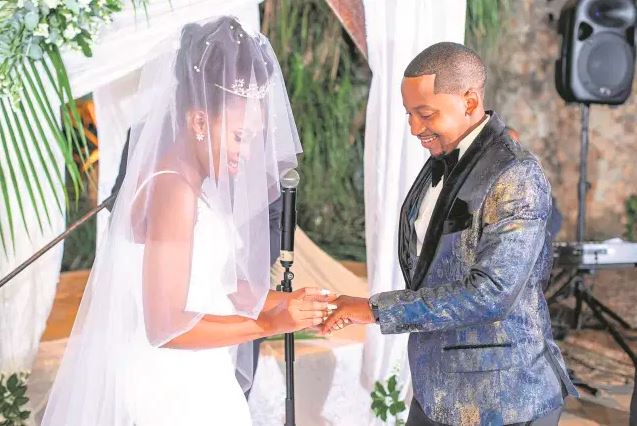 Eswatini Music Star Sands Marries His Long Time Girlfriend, Nomawethu In A Beautiful Wedding (Photos)