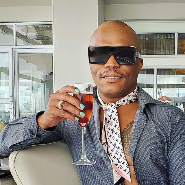 Somizi shows off beautiful gifts he received from a fan