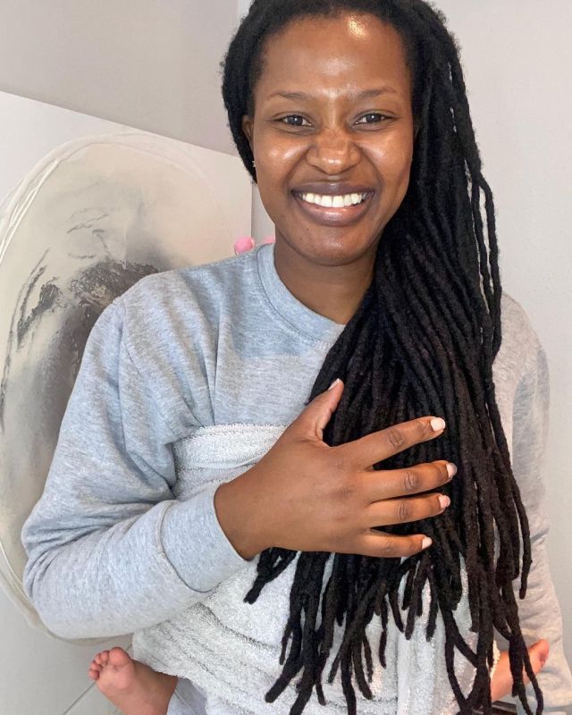 Zenande Mfenyana Finally Shows Off Her Baby As She Celebrates Mother’s Day – PHOTO