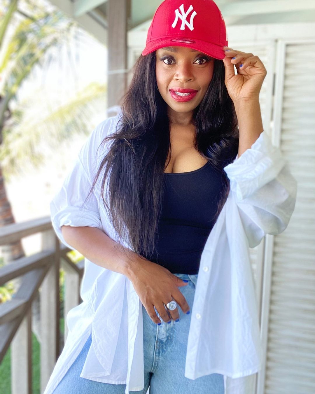 Photos: Zoleka Mandela Gushes Over Her Man