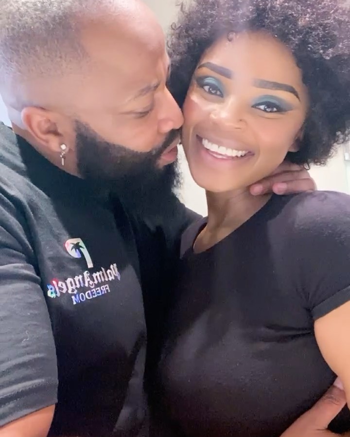 Photos: Zoleka Mandela Gushes Over Her Man