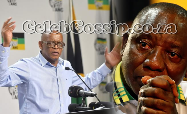 Ace Magashule shows President Ramaphosa middle finger: "I'll never apologise to you"