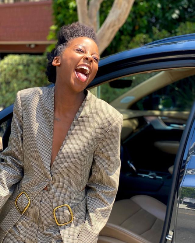 Actress Thuso Mbedu blesses herself with million dollar Cadillac Escalade – PHOTOS