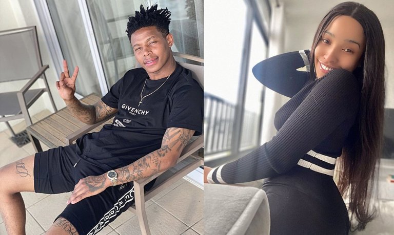 Watch: ACTRESS CINDY MAHLANGU GUSHES OVER BAFANA STAR BONGANI ZUNGU