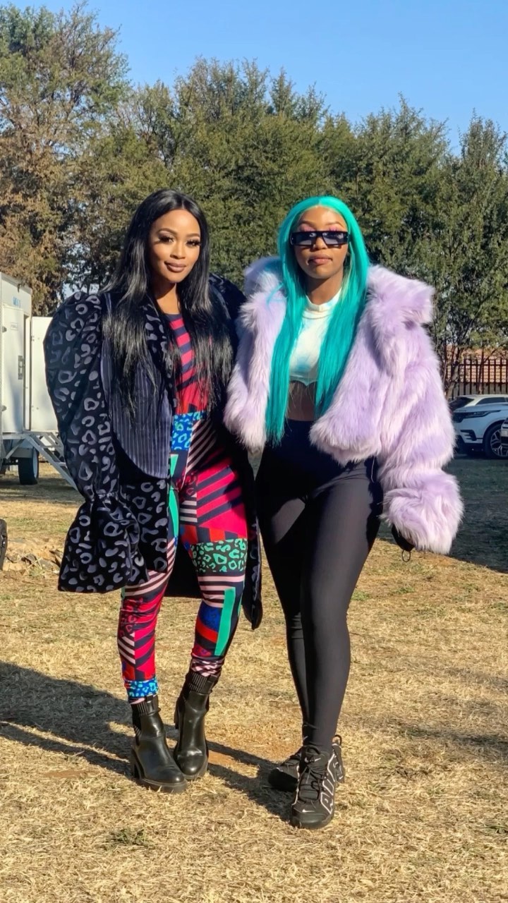 Actress Thembi Seete get dance lessons from Kamo Mphela – Video