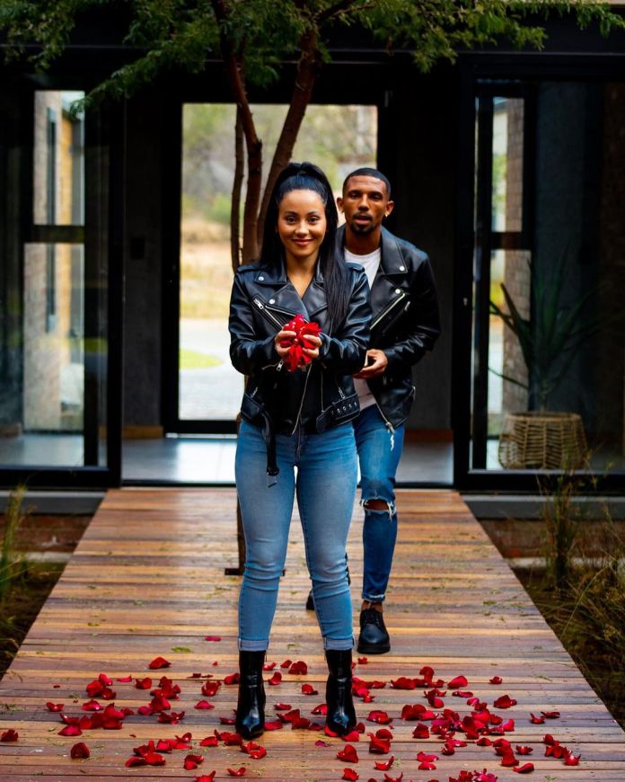 PICS: ORLANDO PIRATES STAR POPS THE QUESTION TO HIS LONGTIME PARTNER