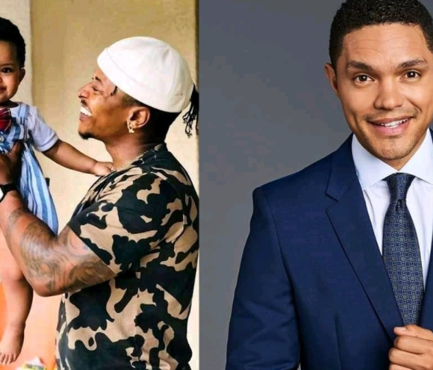 HAPPY FATHER’S DAY TREVOR NOAH! – MZANSI REACTS TO HOW BONTLE MODISELLE’S CHILD LOOKS LIKE THE COMEDIAN