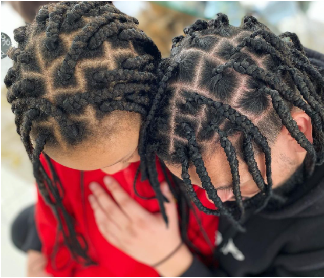 WATCH: AKA AND KAIRO FORBES TWINNING WITH SAME HAIR STYLE