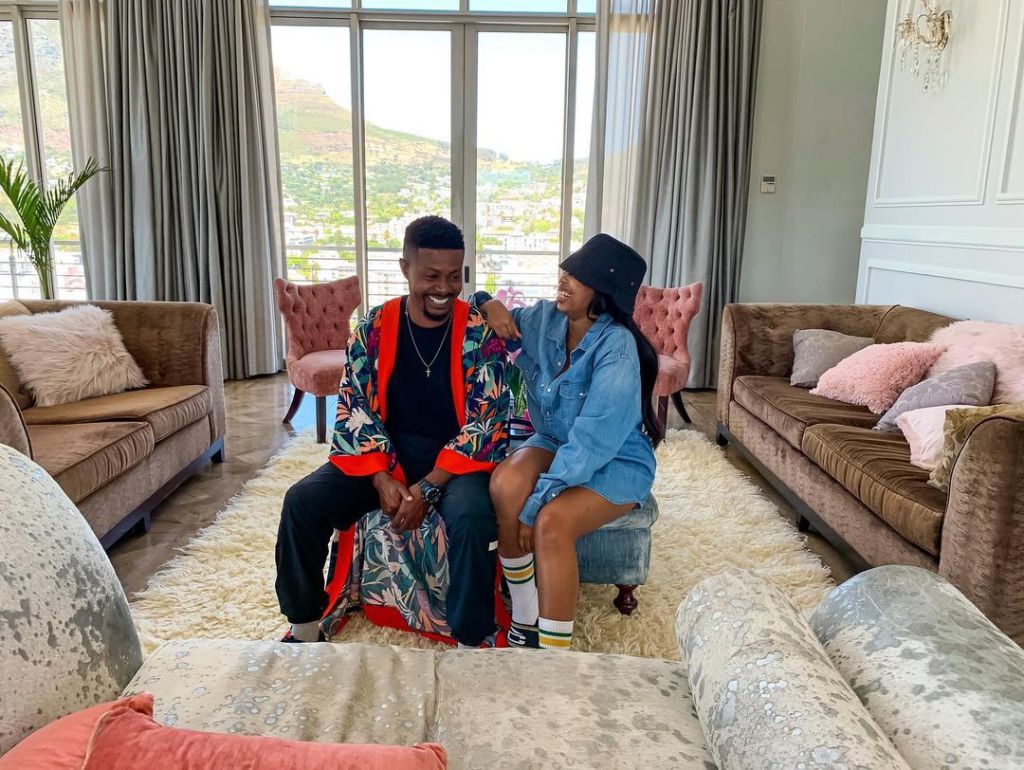 Watch: actres CANDICE MODISELLE GUSHES OVER ACTOR KAGISO MODUPE