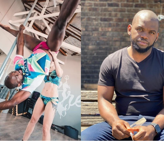 Watch: ACTOR SIV NGESI IMPRESSIVE POLE DANCING SKILLS