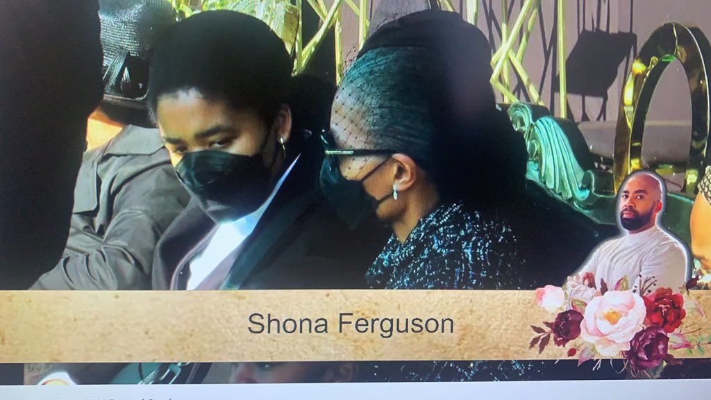 Touching scenes from Shona Ferguson’s funeral: Connie Ferguson and their daughter Ali spotted