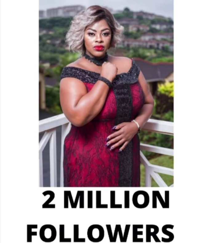 Actress Dawn Thandeka King Celebrates 2 Million Followers On Instagram 