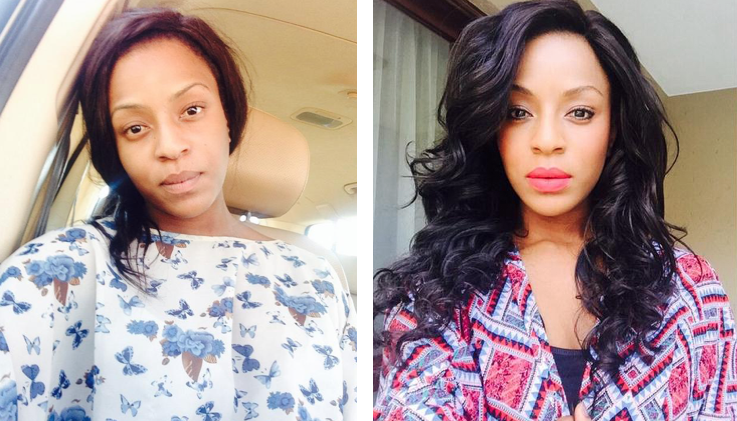 Photos of 8 SA female celebrities without make-up