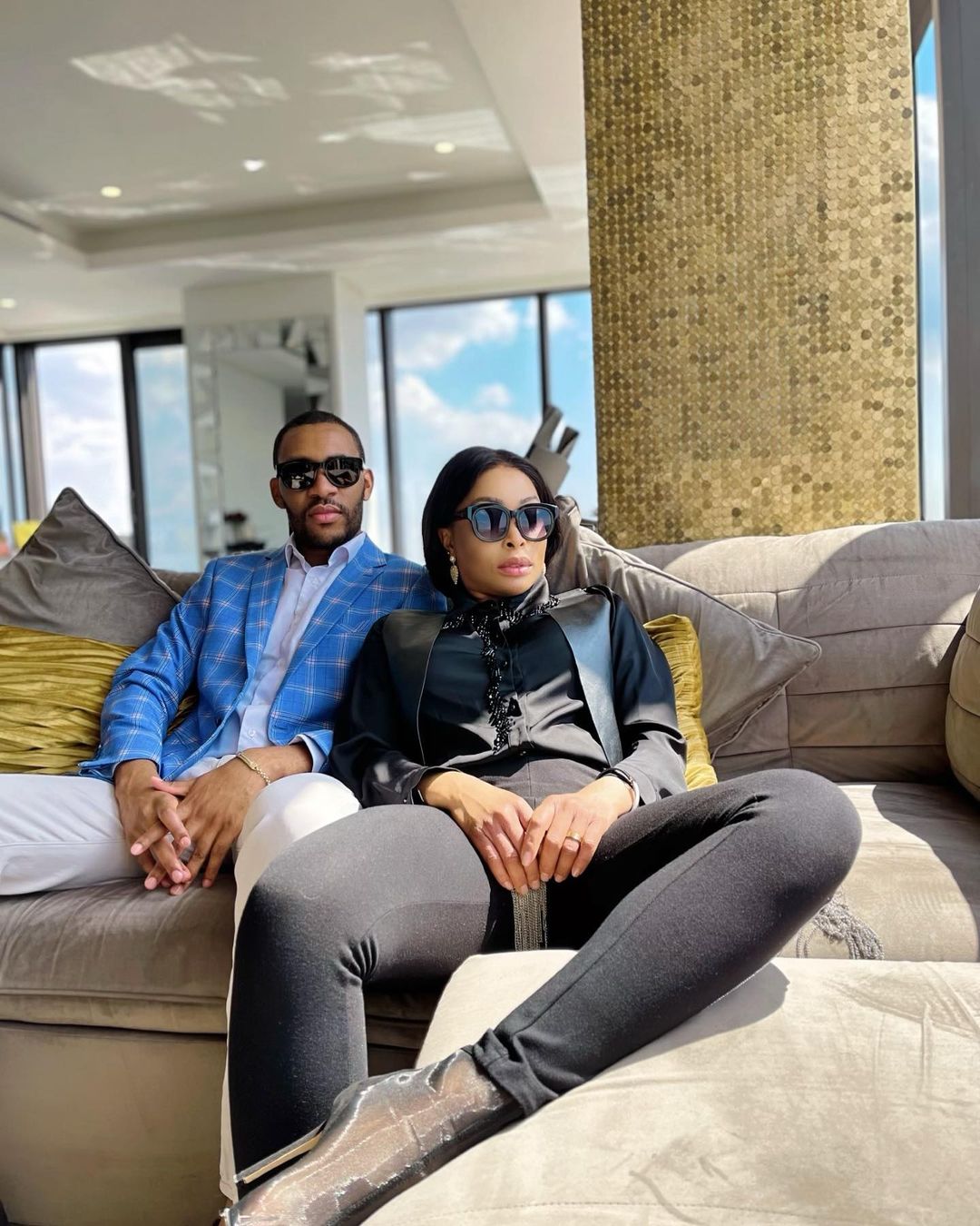 EXPOSED: Khanyi Mbau & boyfriend Kudzai in Dubai after he allegedly scammed Joburg businessman of R1.2 million