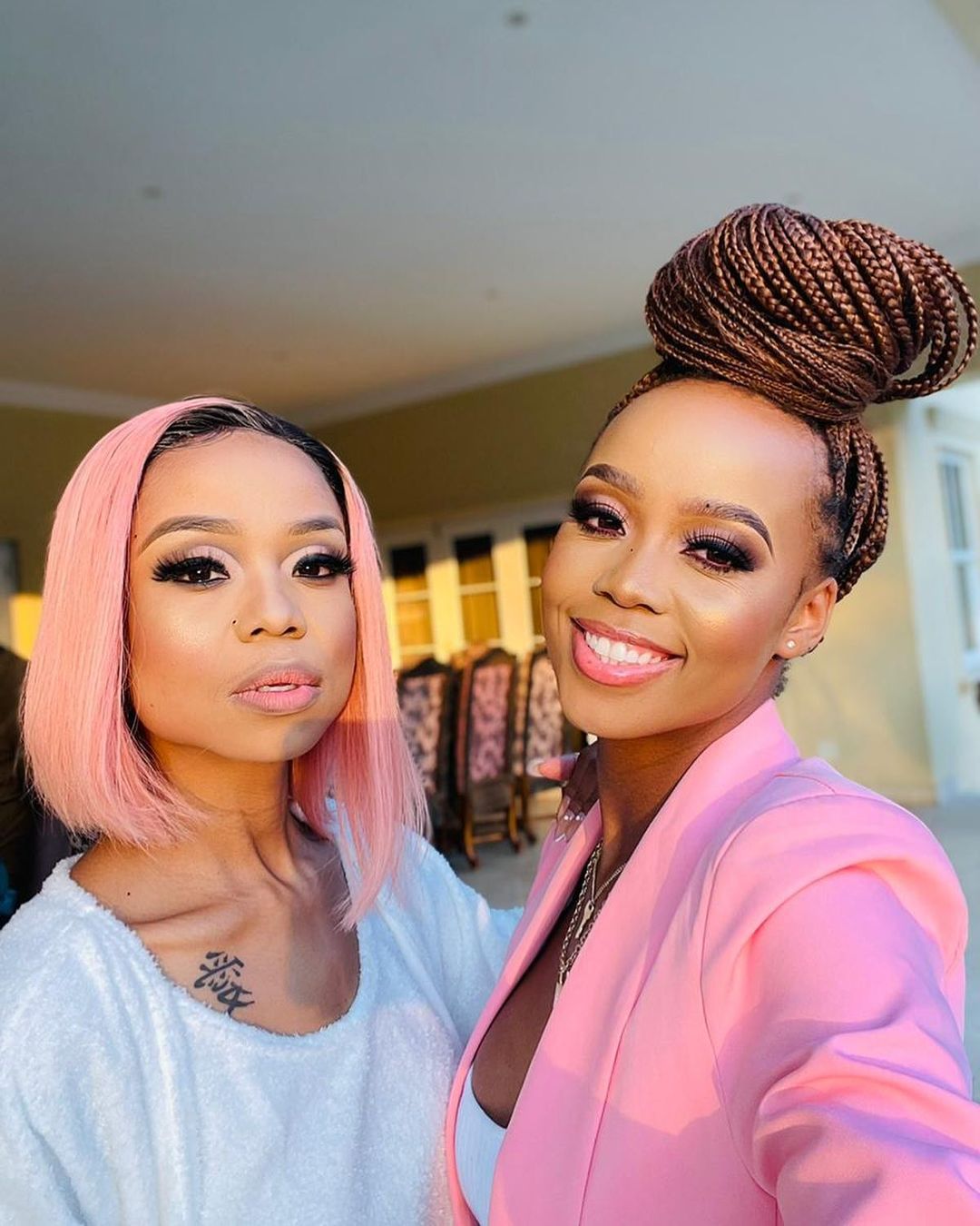 Ntando Duma and sister Lady Amar serve #SiblingGoals