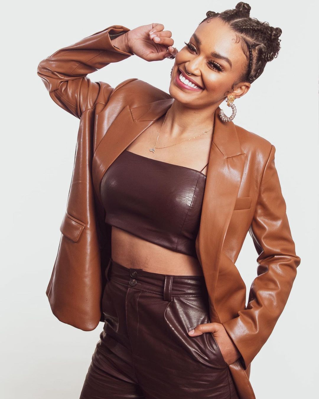 It’s wedding bells for Pearl Thusi; to marry wealthy businessman Bonett