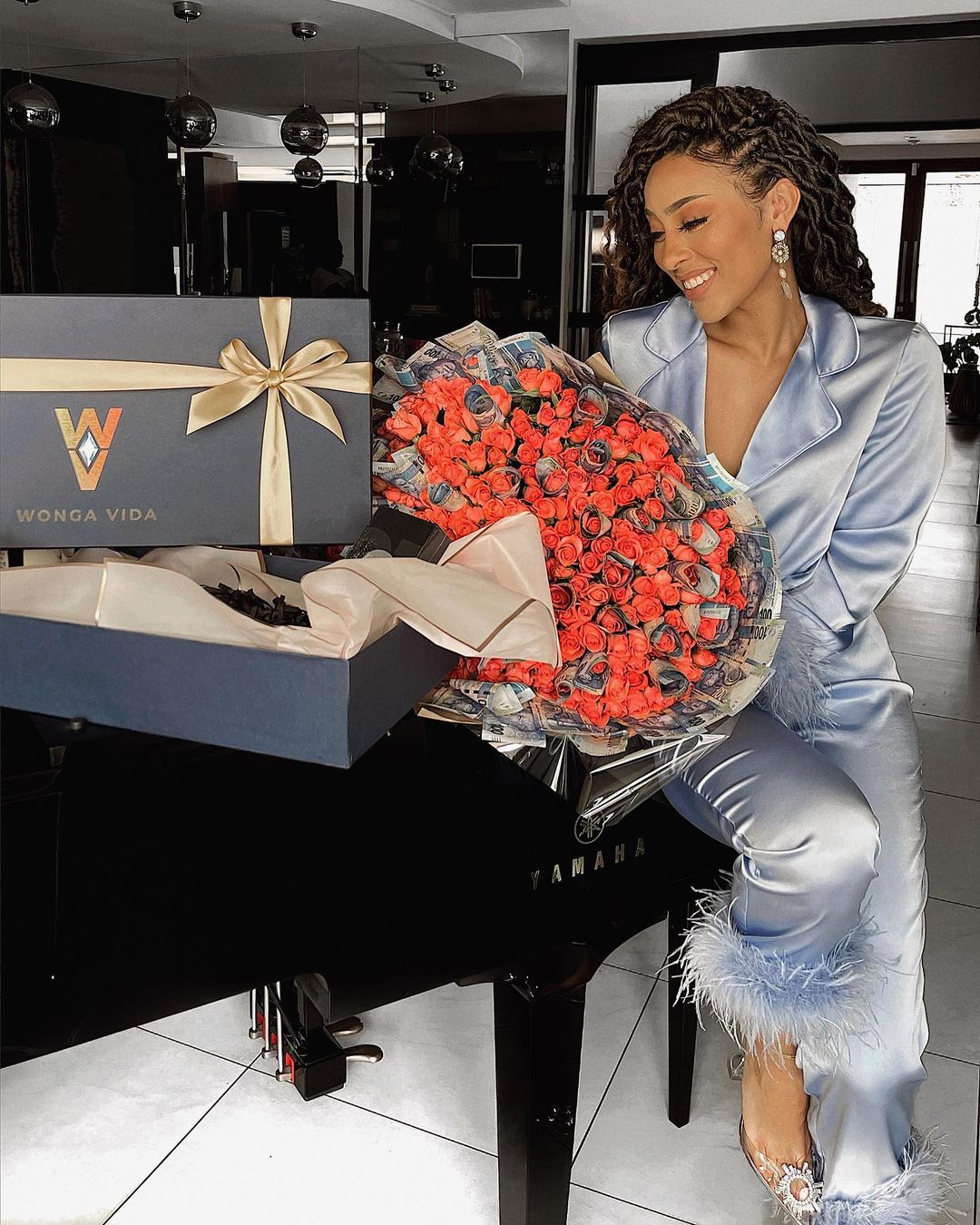 Secret Admirer Goes All Out To Spoil Influencer Sarah Langa