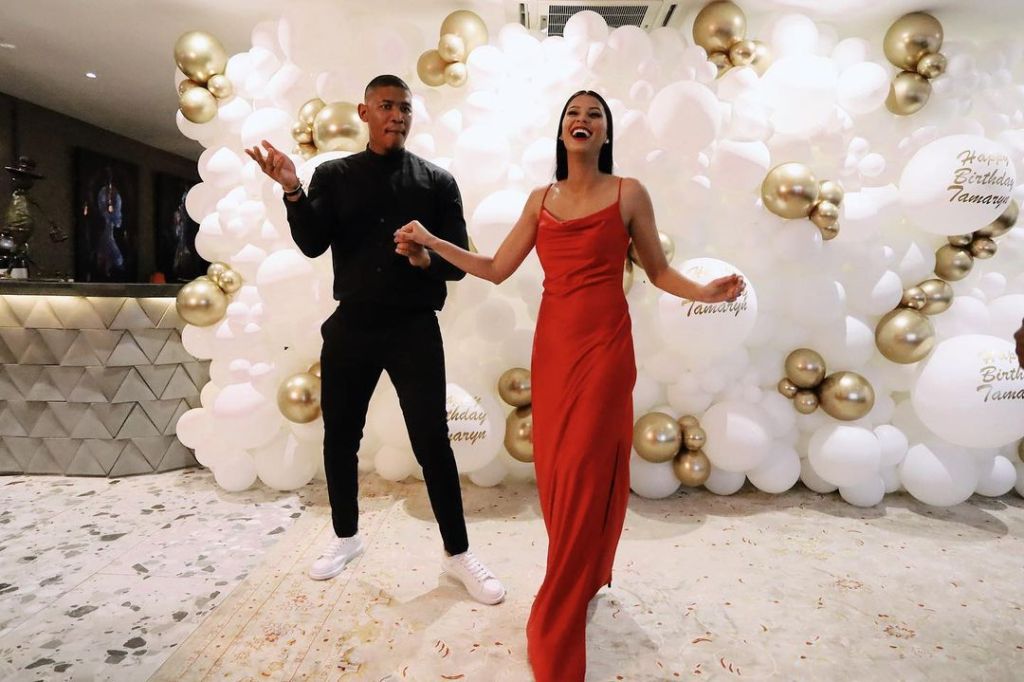 Former Miss SA Tamaryn Green appreciates fiancé on her 27th birthday celebration
