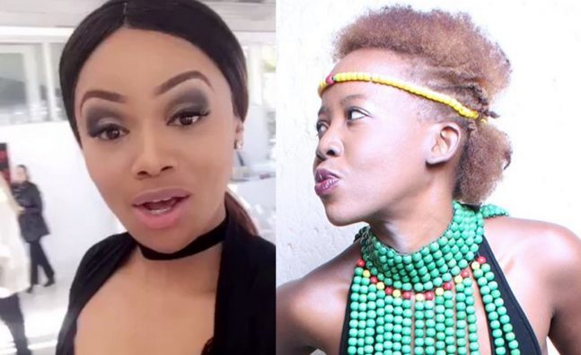 Ntsiki Mazwai causes chaos after claiming Bonang doesn’t solely own her alcohol brand