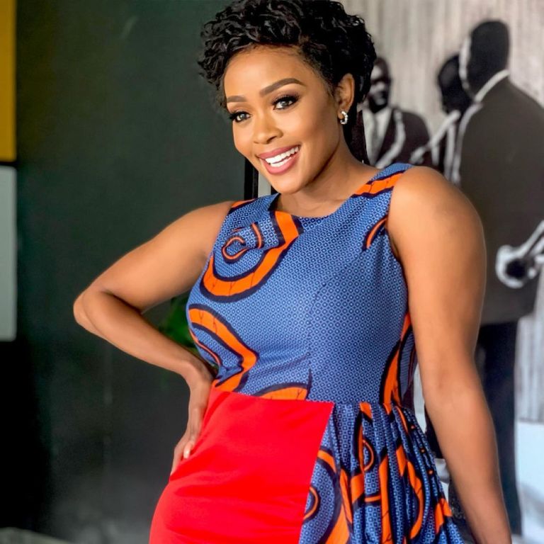 Actress Thembi Seete thanked her fans for the love and support