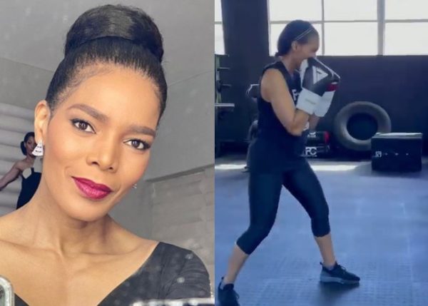 Video: Connie Ferguson returns to boxing