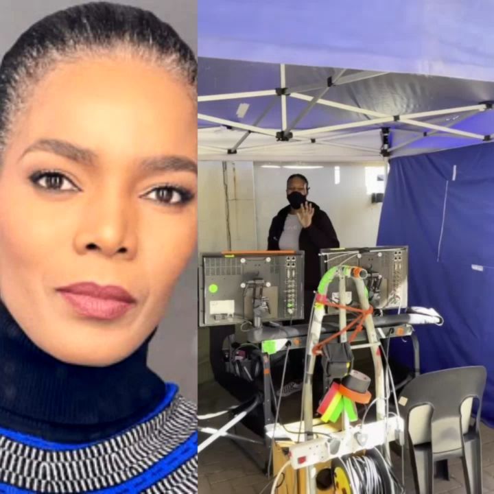 Video: Connie Ferguson’s first day on The Queen Mzansi set after hubby’s death