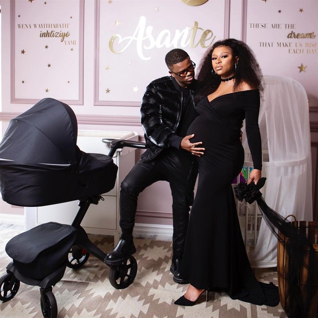 DJ Zinhle gave birth through C section – Baby’s gender revealed