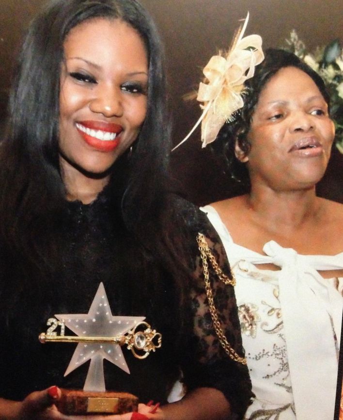 Actress Gugu Gumede pays tribute to late mom