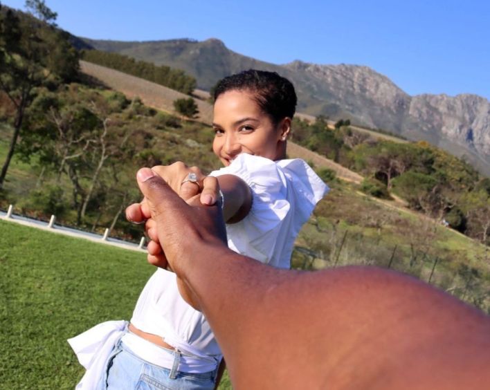 Newly-wed Liesl Laurie addresses pregnancy rumours