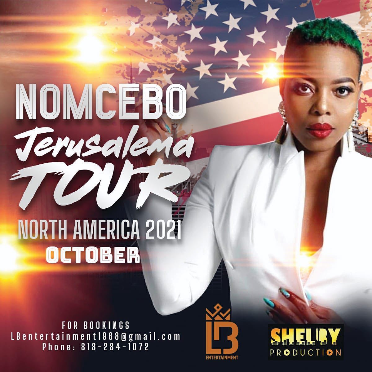 Songbird Nomcebo Zikode takes the Jerusalema Tour to America