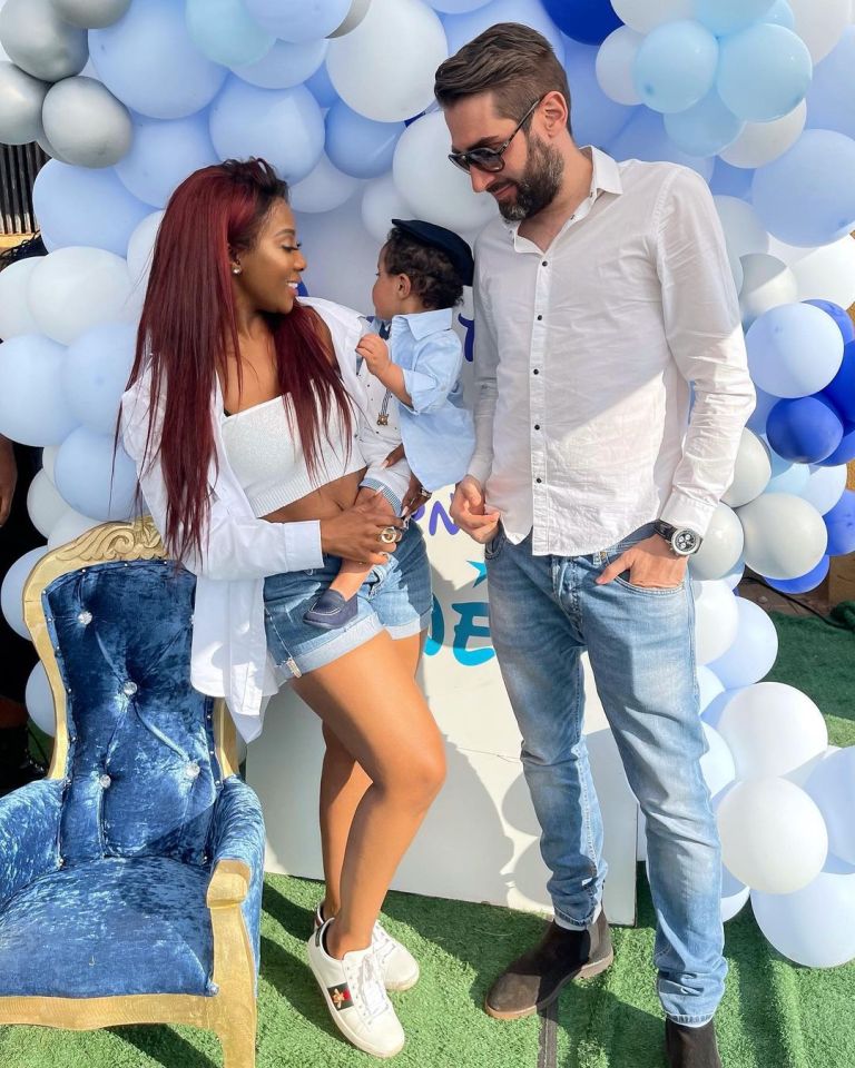 Pearl Modiadie Denies having a relationship with Baby Daddy Nathaniel Oppenheimer