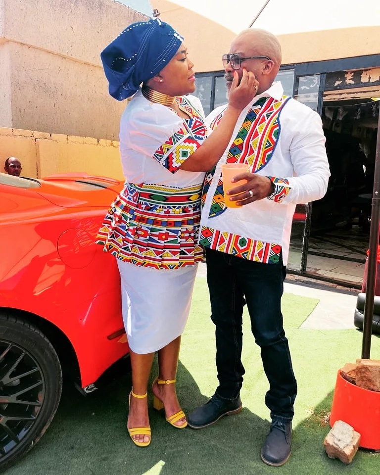 Actor Sipho Mbele and Ikwekwezi FM’s Busaphi Nxumalo tie the knot