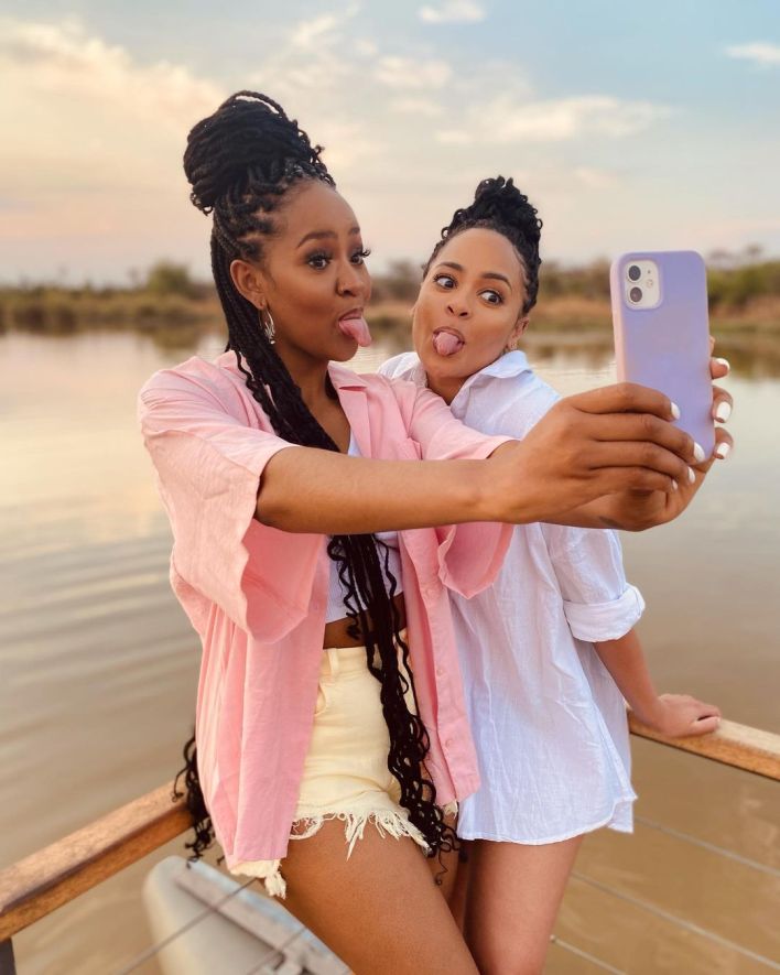 Photos: Inside The Ledwaba’s And The Ndlovu’s Vacation