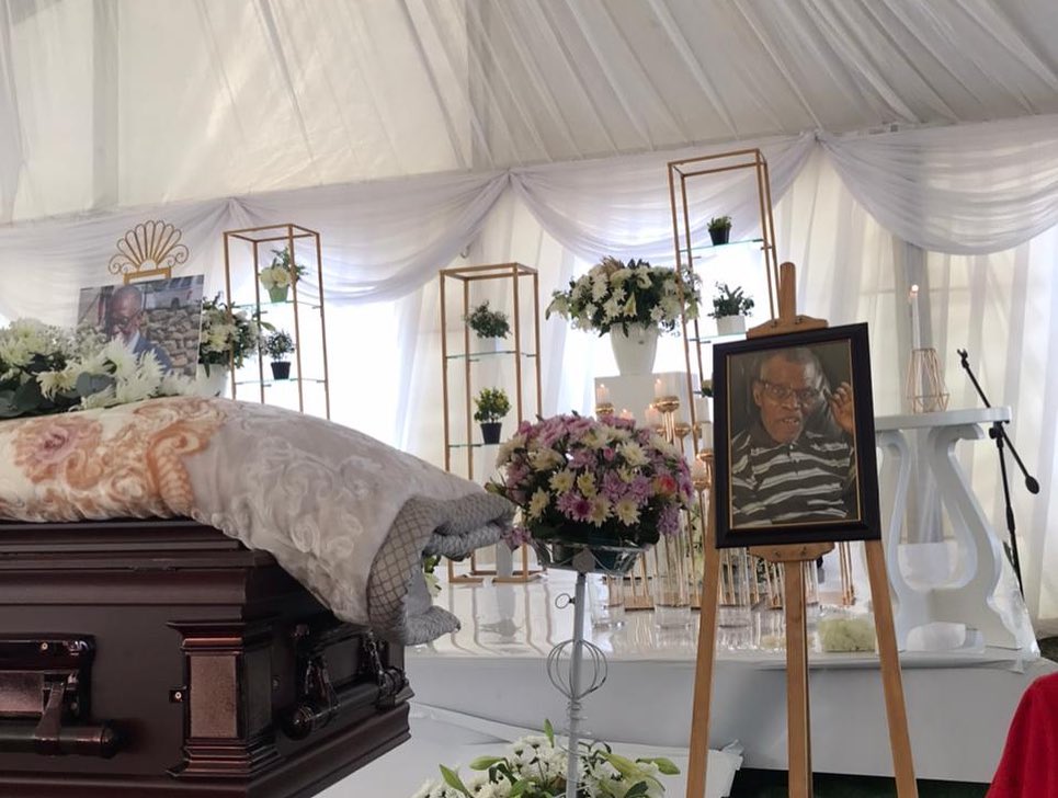 Actress Winnie Ntshaba lays her father to rest