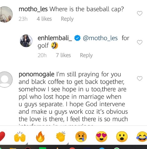 Mzansi React To Enhle Mbali Playing Ex-Hubby’s Music