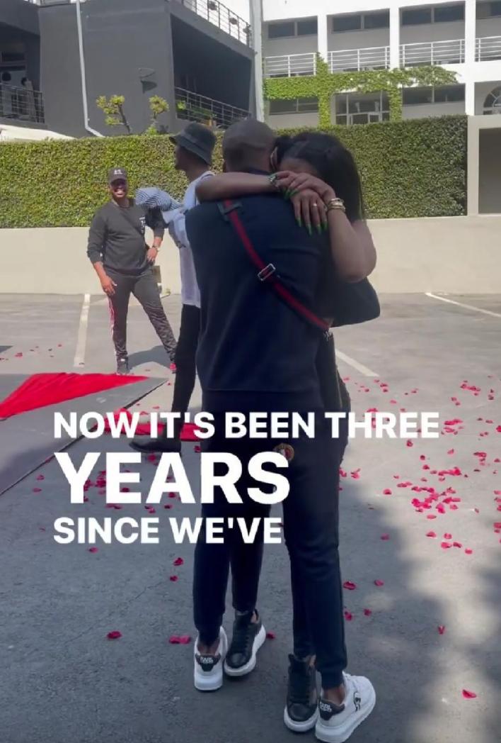Faith Nketsi’s boyfriend gifts her a Range Rover to celebrate their anniversary – Video